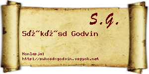 Sükösd Godvin névjegykártya